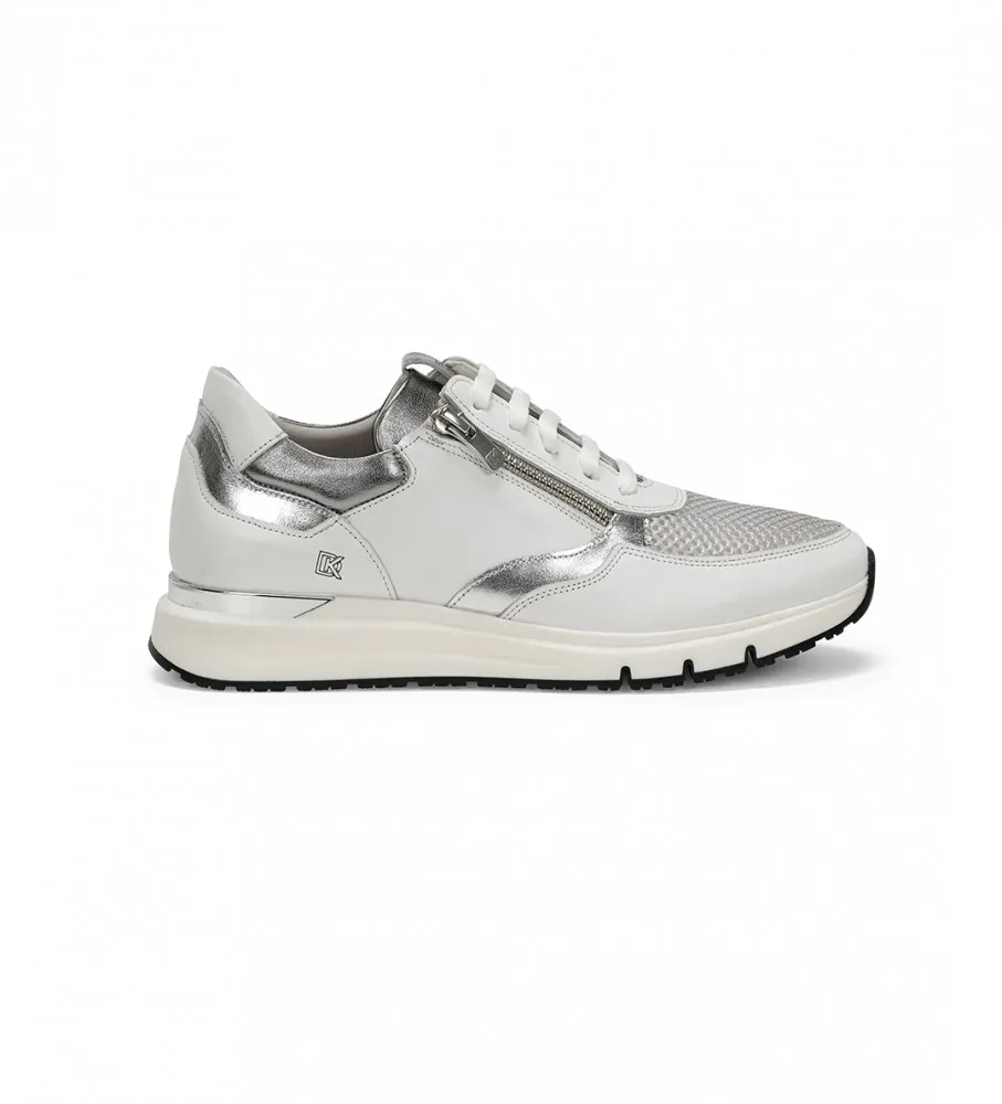 Zapatillas de Piel Serena blanco