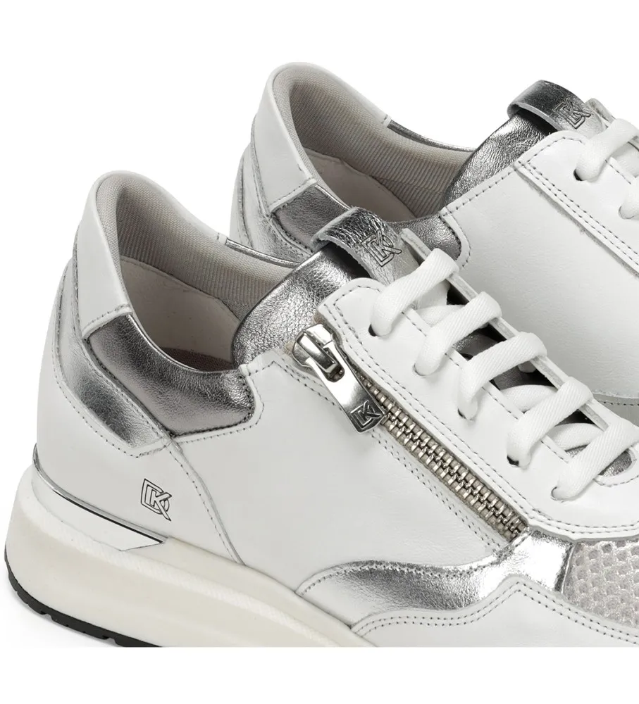 Zapatillas de Piel Serena blanco