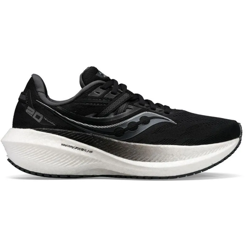 Zapatillas de running Saucony Triumph 20 (negro/blanco) mujer