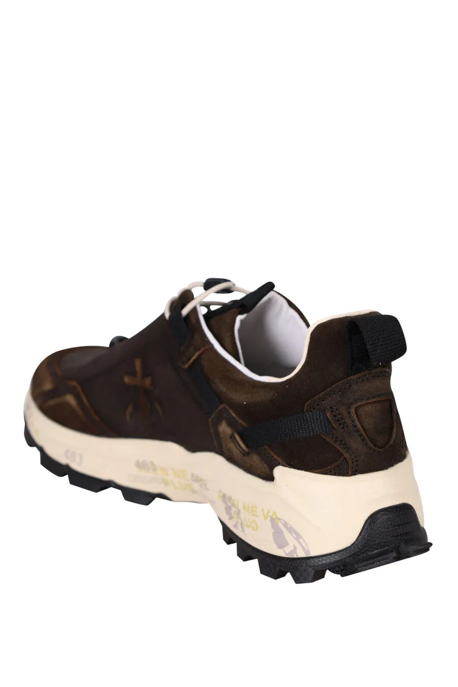 Zapatillas de senderismo negras suela blanca 