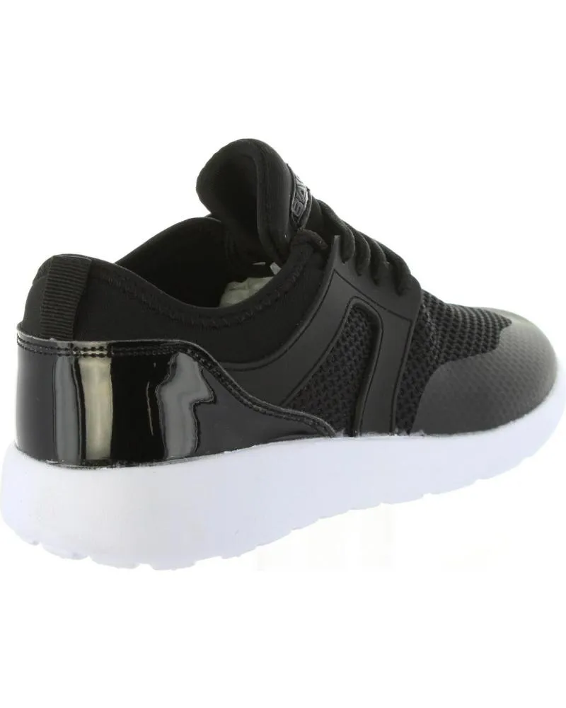 Zapatillas deporte de Mujer BASS3D 41481 REJILLA NEGRO
