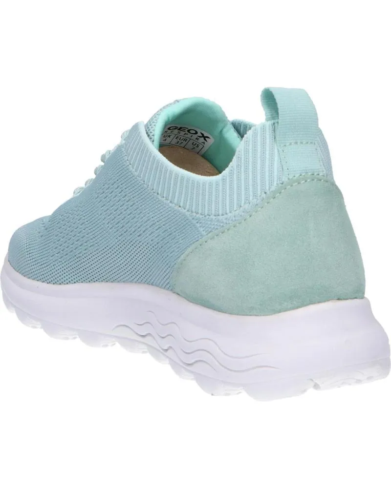 Zapatillas deporte de Mujer GEOX D15NUA 0006K D SPHERICA C3001 LT GREEN