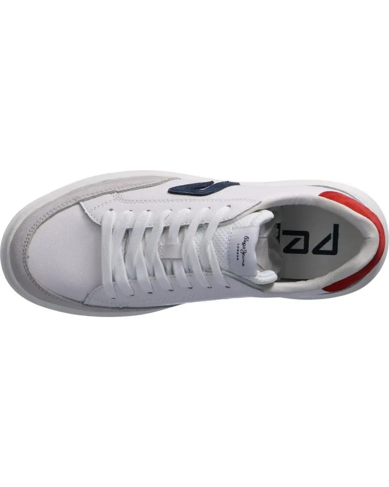 Zapatillas deporte de Mujer PEPE JEANS PLS30963 ABBEY ARCH 800 WHITE