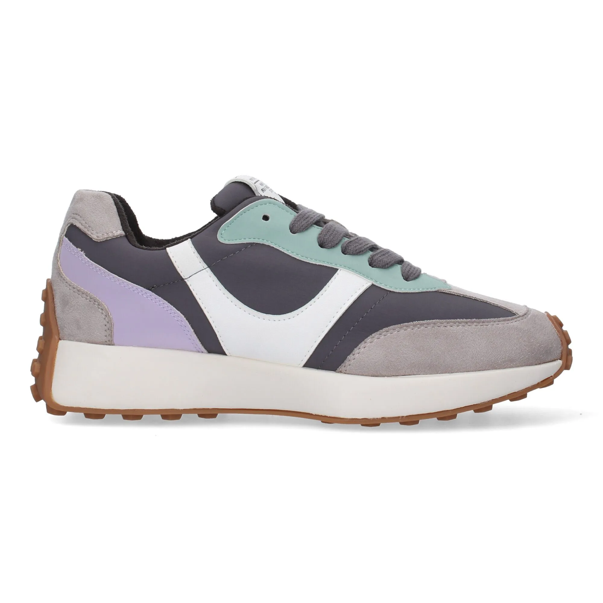 Zapatillas deportivas cómodas para mujer color gris M3540