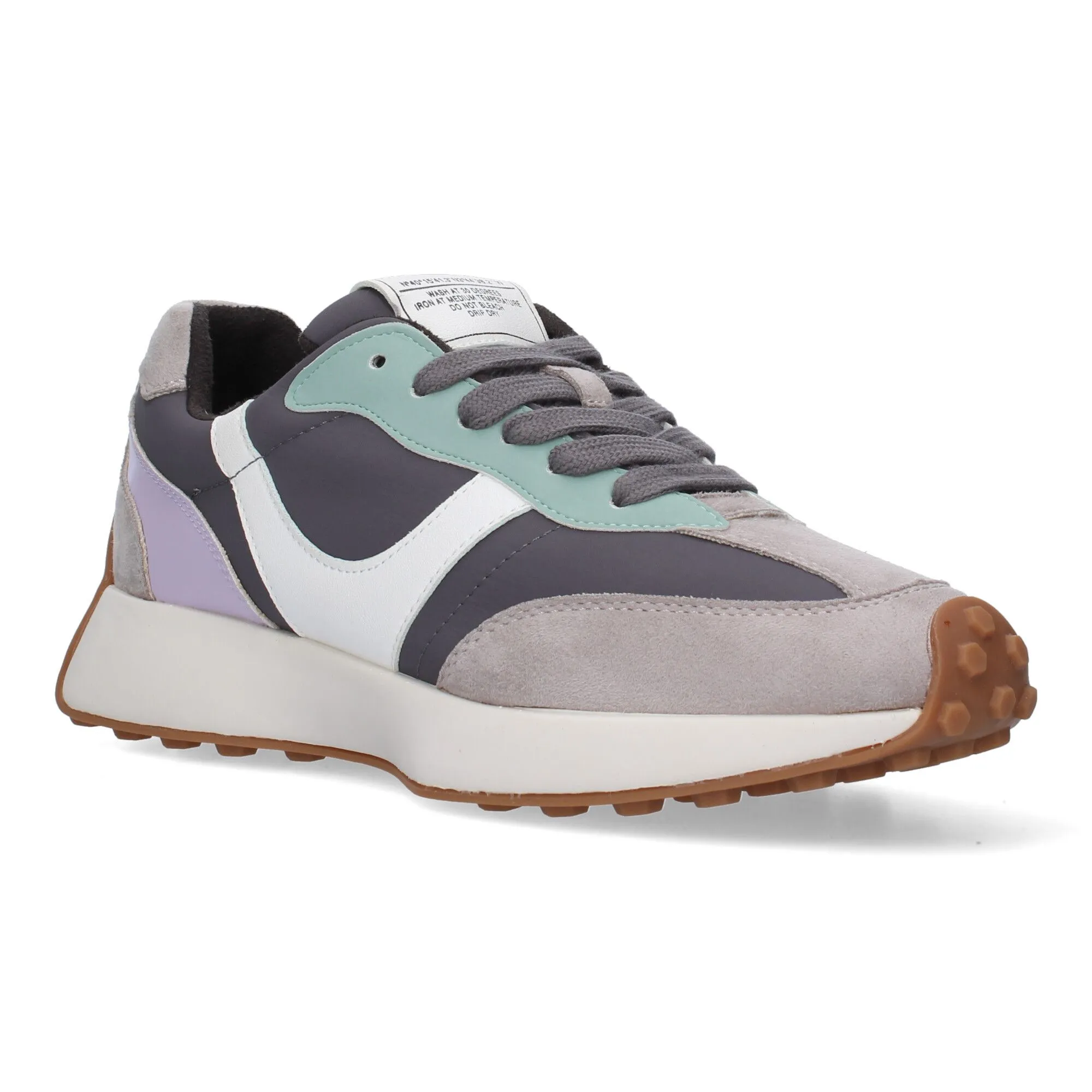 Zapatillas deportivas cómodas para mujer color gris M3540