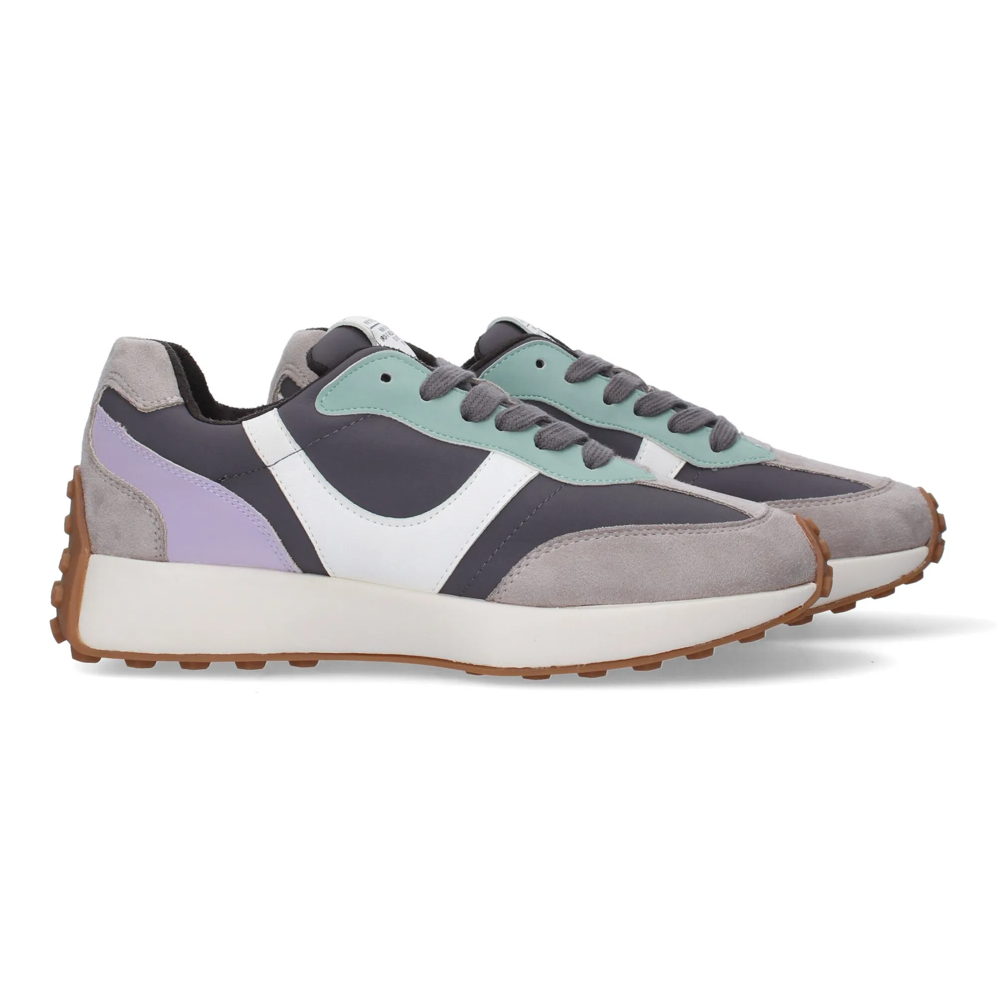 Zapatillas deportivas cómodas para mujer color gris M3540