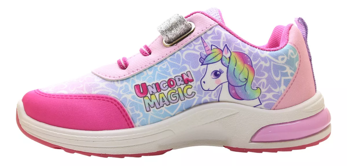 Zapatillas Deportivas Footy Pop498 Unicornio Luces Carg