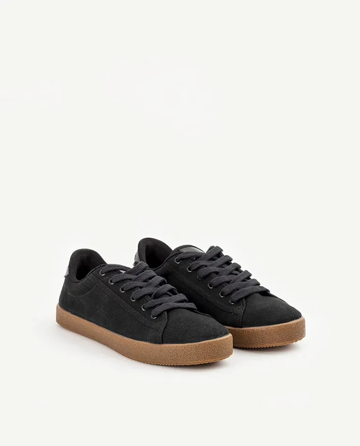 Zapatillas impermeables negras para hombre y mujer sauce negro