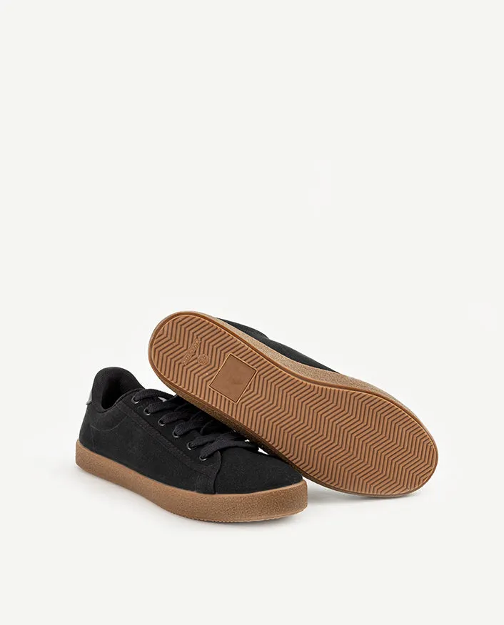 Zapatillas impermeables negras para hombre y mujer sauce negro