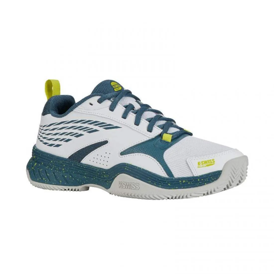 Zapatillas Kswiss Speedex Padel Blanco Indian Teal | Kswiss