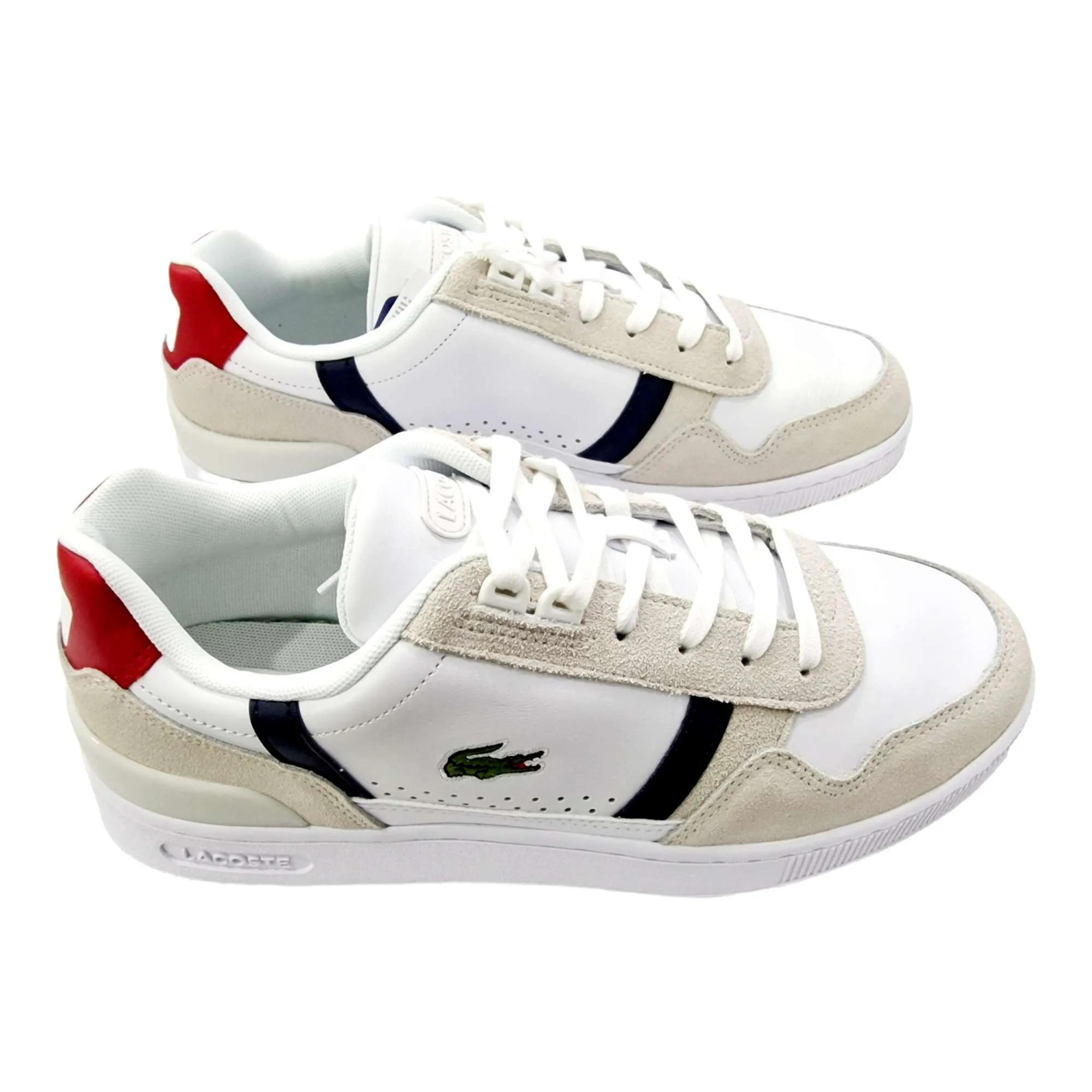 ZAPATILLAS LACOSTE HOMBRE BLANCO