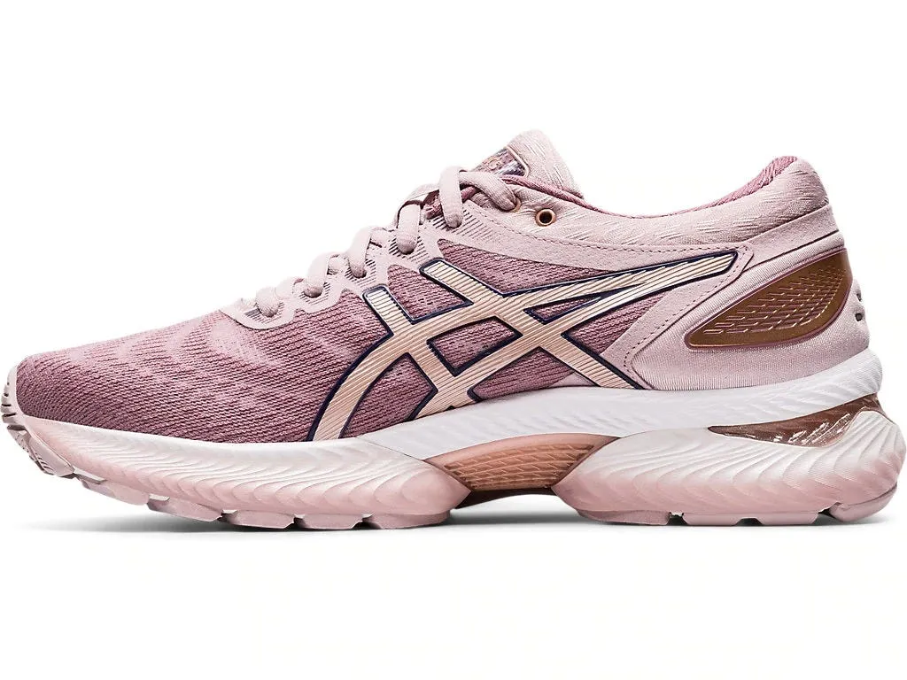 ZAPATILLAS RUNNING MUJER ASICS GELNIMBUS 22 ROSADA