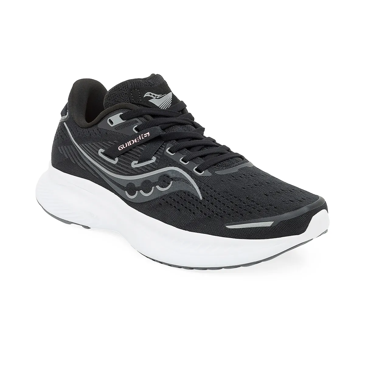 Zapatillas Running Saucony Guide 16 Mujer Negra