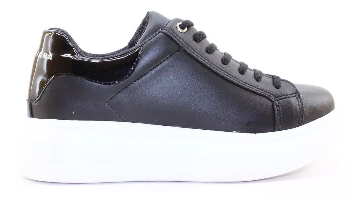 Zapatillas Urbanas Dama Mujer Plataforma Cordon Milan Carg