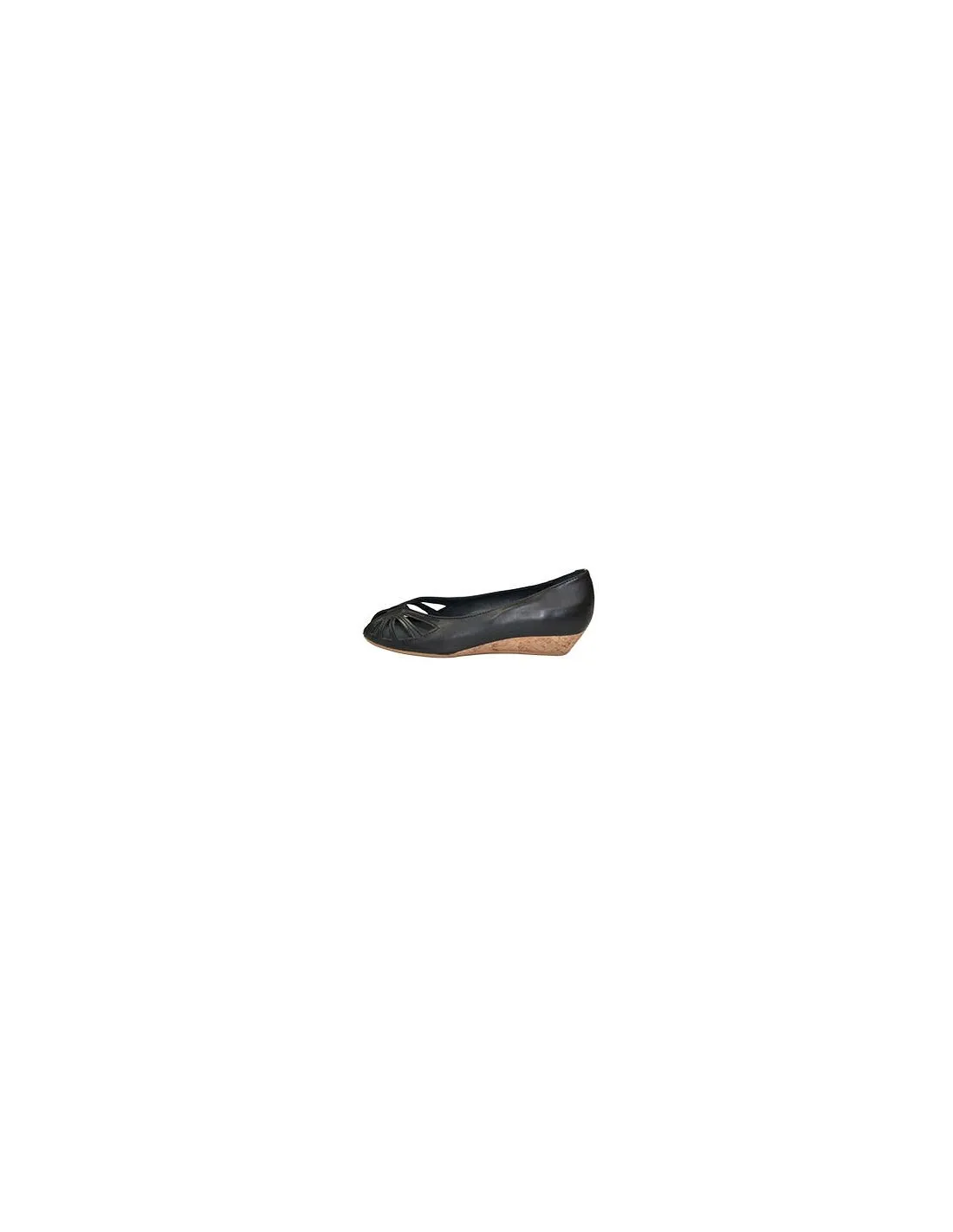 zapato tacon bajo_Shoe Biz Copenhagen_ negro y beige