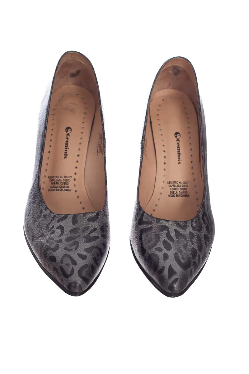 ZAPATOS COLOR GRIS  GEMINIS