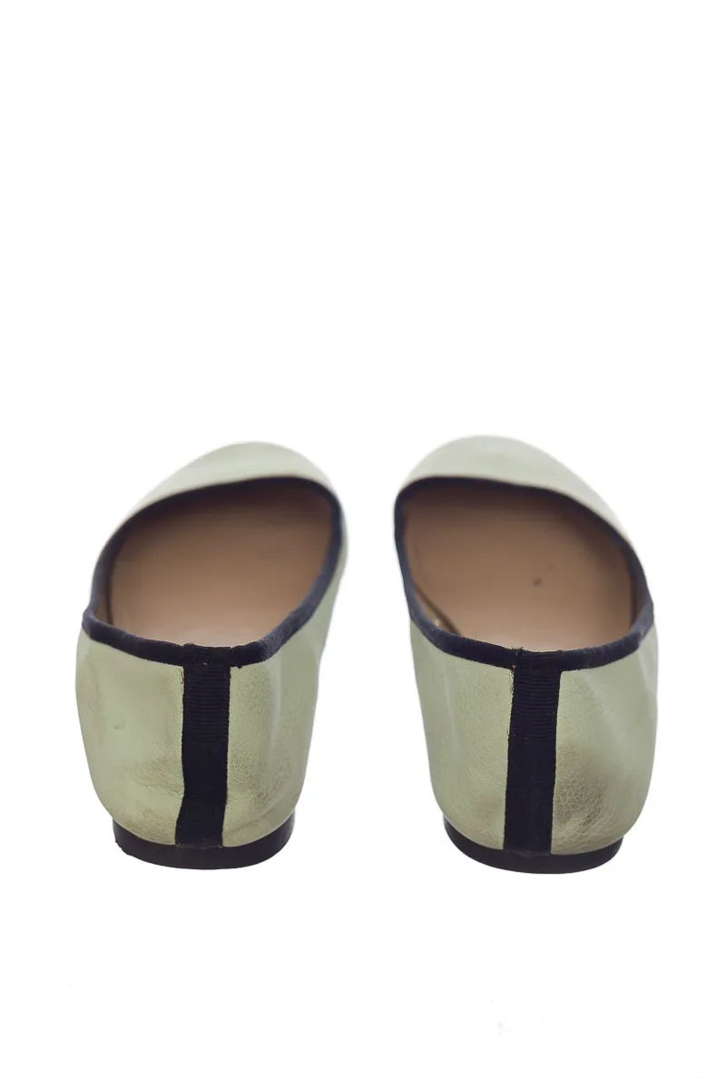 ZAPATOS COLOR VERDE  WET SEAL