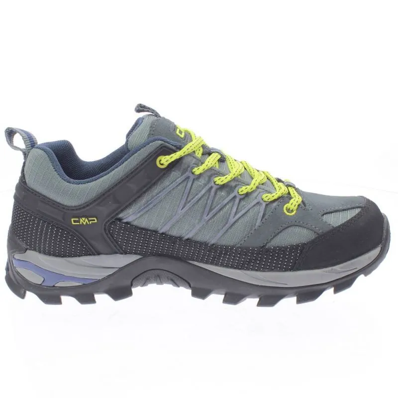 Zapatos de montaña CMP RIGEL LOW WP (GREY B.BLUE) hombre