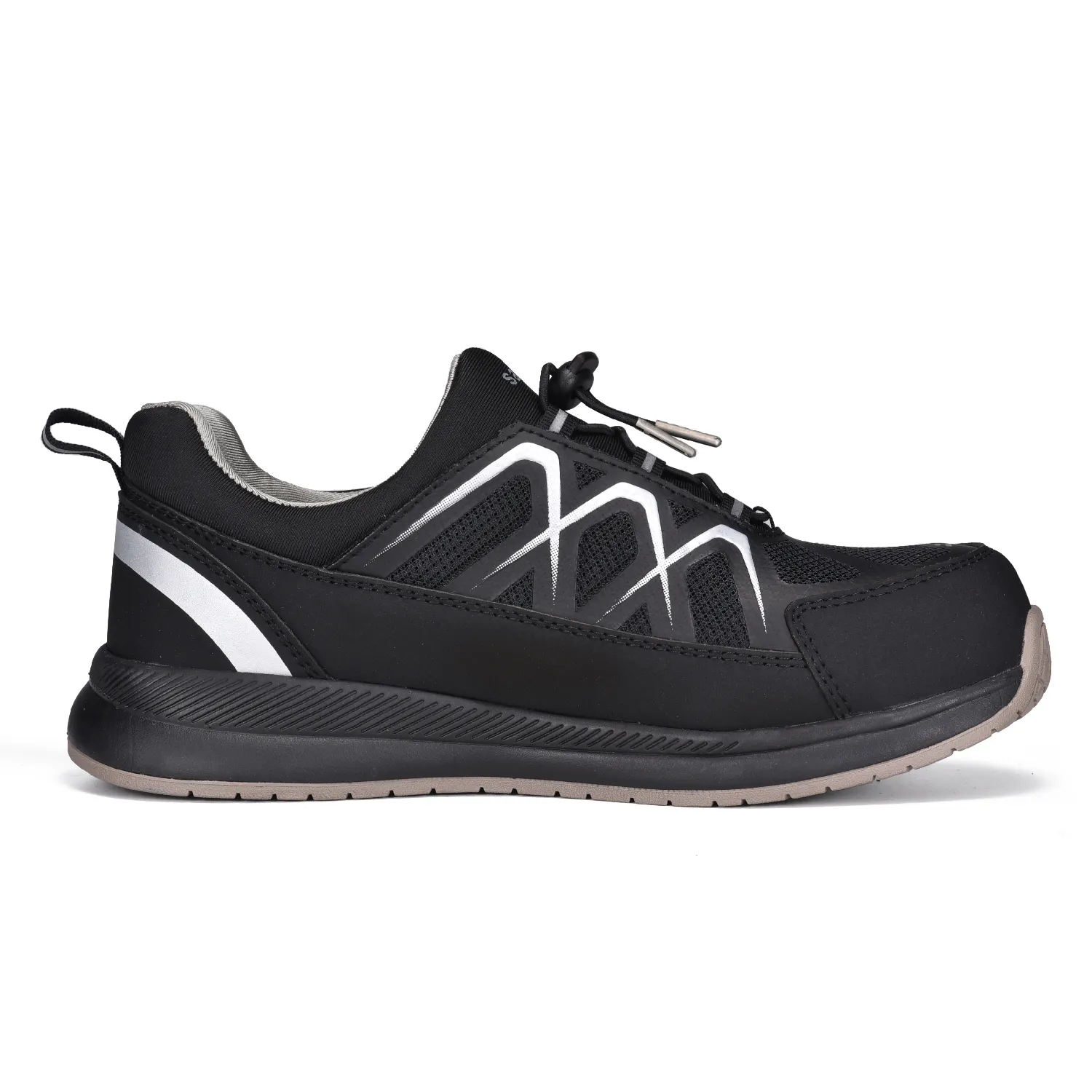 ZAPATOS DE TRABAJO SLIP ON PARA ALMACéN Y LOGíSTICA L7539 GRIS