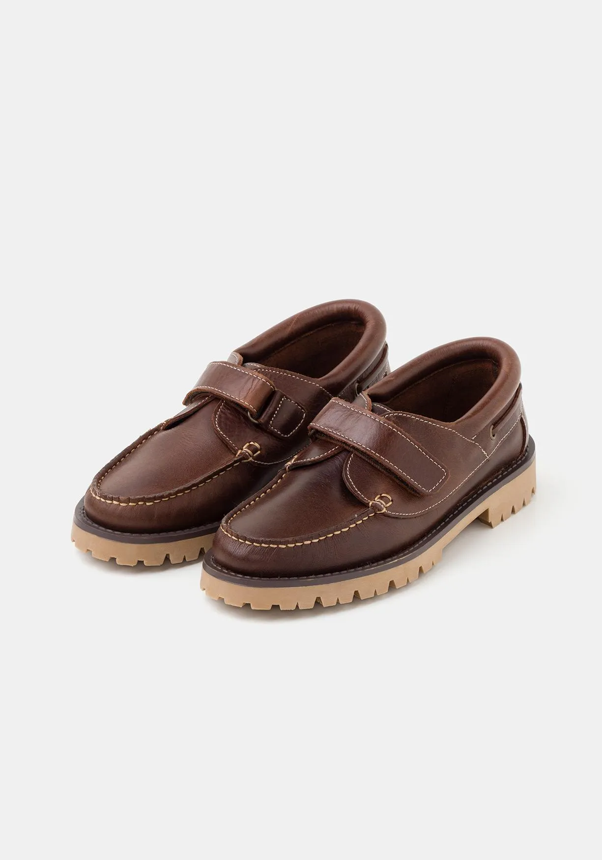 Zapatos náuticos de piel para Niño TEX (Tallas 31 a 42)
