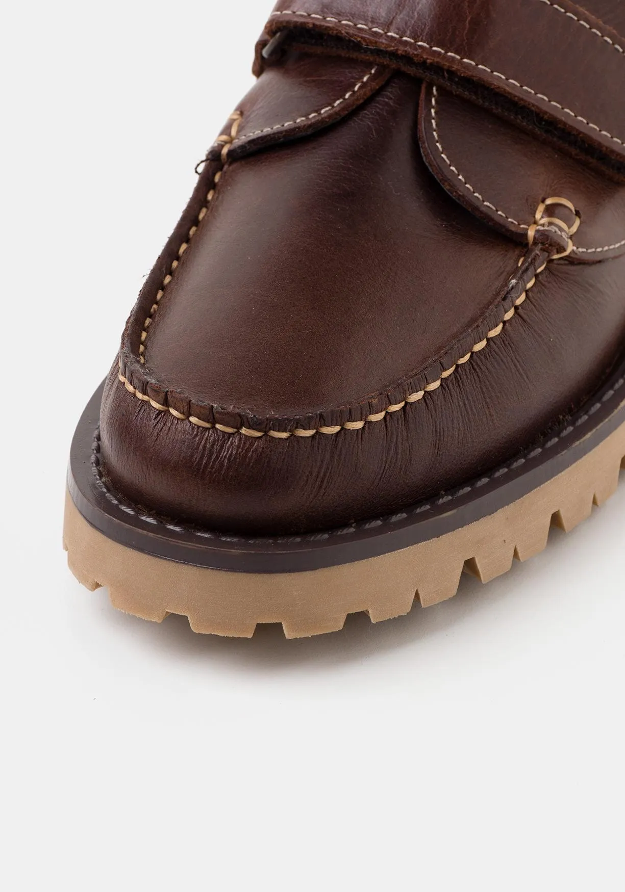 Zapatos náuticos de piel para Niño TEX (Tallas 31 a 42)