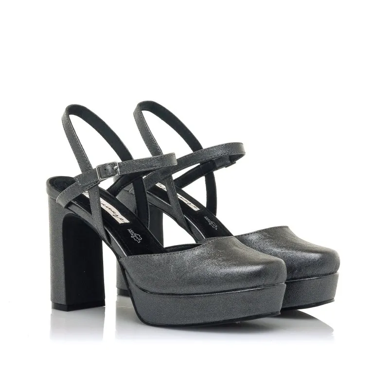 Zapatos Vestir de Mujer MARIAMARE 63372 Gris 55546