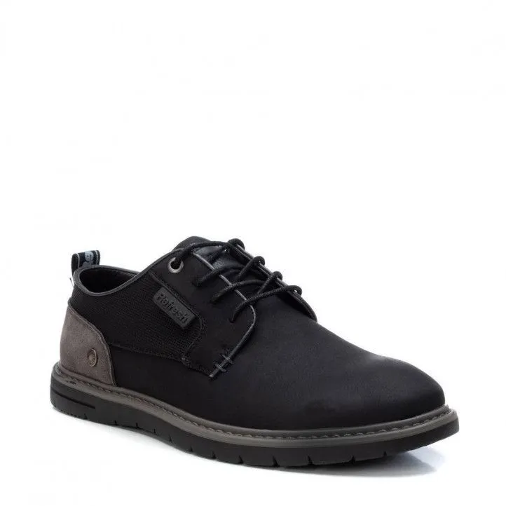 Zapatos vestir Refresh 076533 con talón en serraje gris