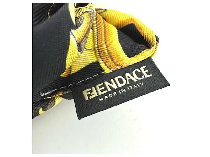 Zucca FENDI Colaboración Versace Coletero Negro Amarillo 