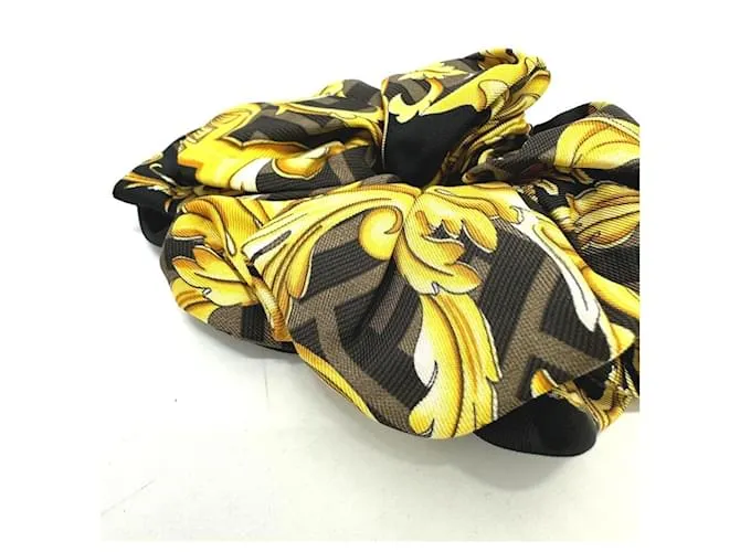 Zucca FENDI Colaboración Versace Coletero Negro Amarillo 